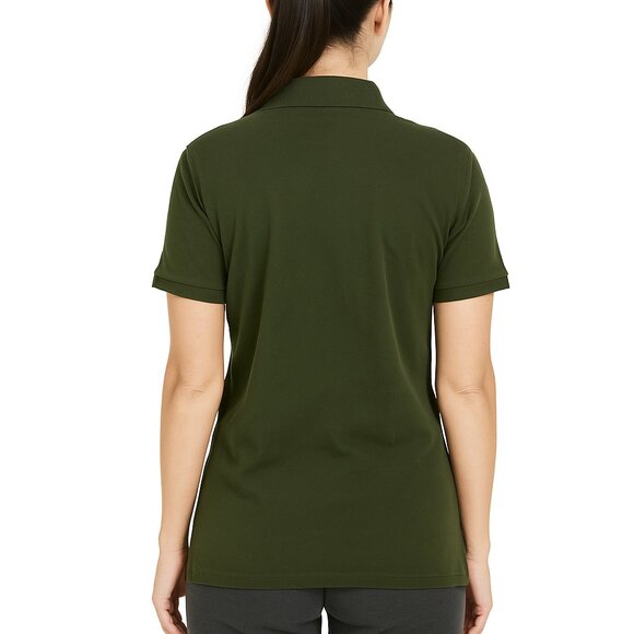 Armani Exchange Women’s Green Polo Shirt Size M | Classic Fit - Picture 2 of 9
